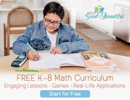 the good and the beautiful Math curriculum
