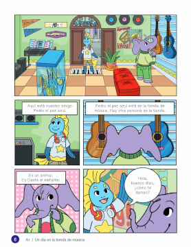 calico spanish comic