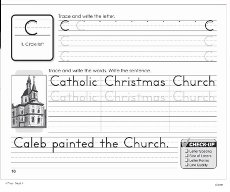 Writing Our Catholic Faith Handwriting