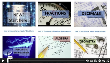 Supercharged Math