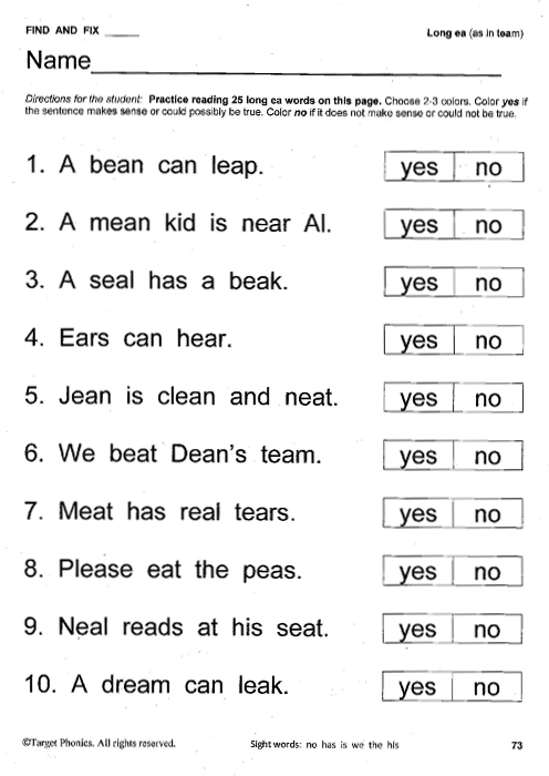 Phonics Practice Made Easy and Fun