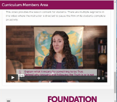Foundation Comparative Worldview Curriculum 